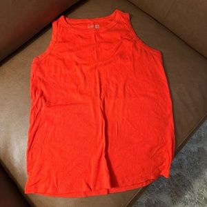 Red tank top